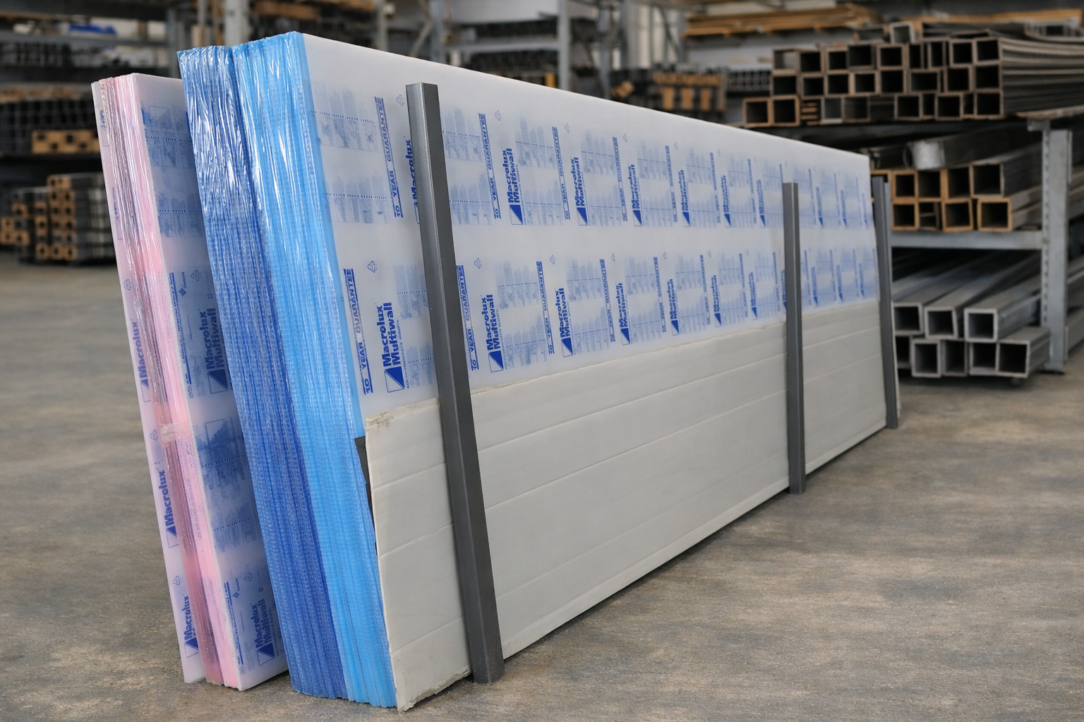 Placas de policarbonato celular